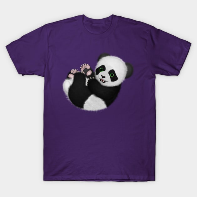 Baby Panda Bear T-Shirt by Ratherkool